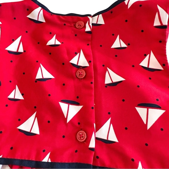 Janie & Jack | Sailboat Dot Dress (2T) ⛵️ - Picture 5 of 6
